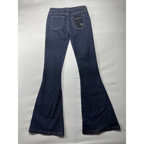 NWT The Kooples Jeans Women's Lenny Bootcut Mid Waist Long Fit Jeans - 27x33.5 - Picture 2 of 5